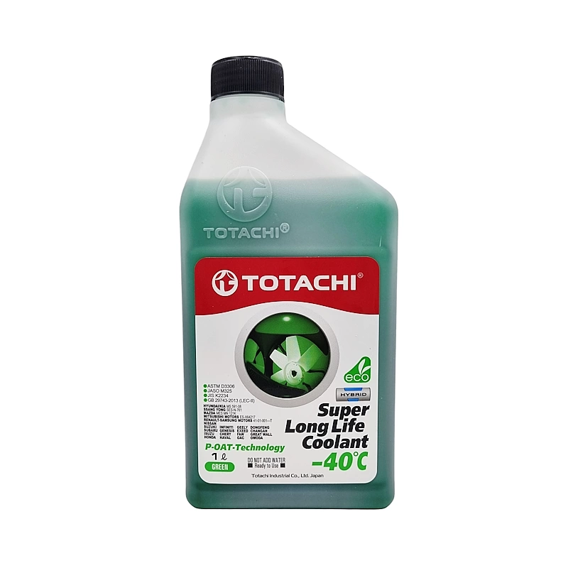 Антифриз TOTACHI Super LLC -40°C зеленый, 1л в Новосибирске