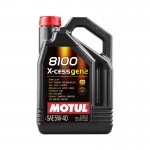 Моторное масло MOTUL 8100 X-cess gen2 5W40, 4л