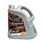 Моторное масло G-Energy Synthetic Active 5W30, 4л