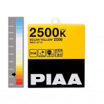 Галогенная лампа PIAA SOLAR YEIIOW 2500K H4 HY-101, 2шт