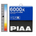 Галогенная лампа PIAA STRATOS BLUE 6000K H1 HZ205, 2шт