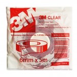 Акриловая клейкая лента прозрачная 3M CLEAR 6мм х 5м