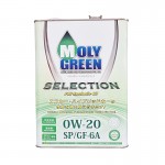 Моторное масло MOLYGREEN Selection SP GF-6A 0W20, 4л