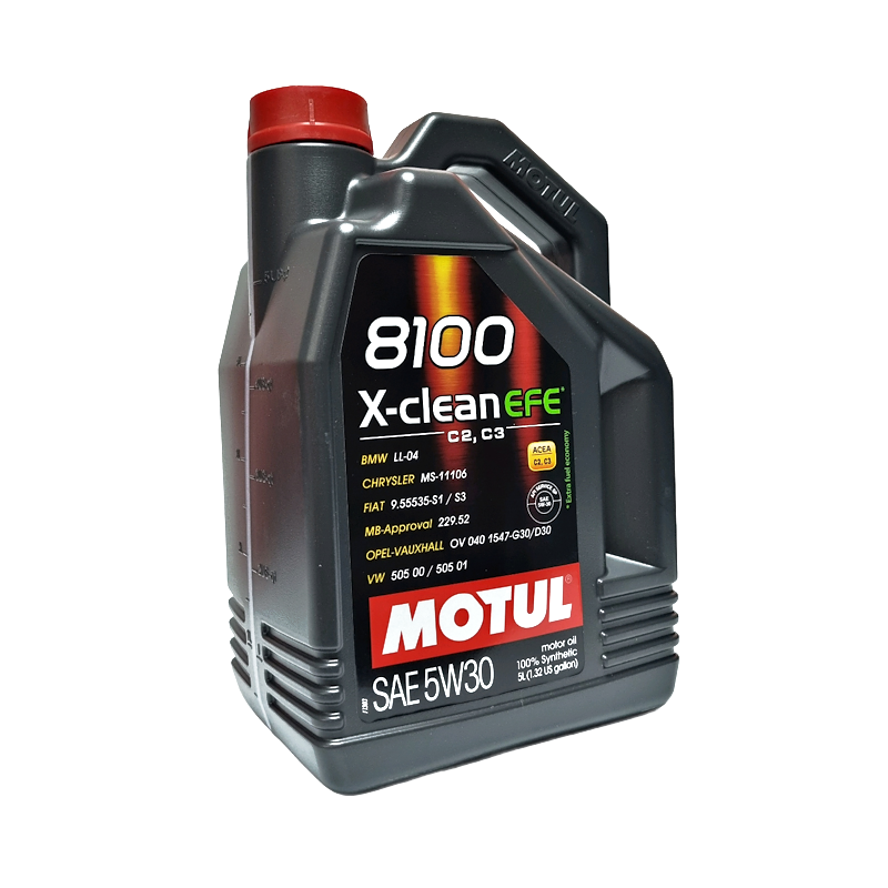 Моторное масло MOTUL 8100 X-clean EFE 5W30,  5л