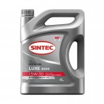 Моторное масло SINTEC LUXE 5000 SL/CF 5W30, 4л