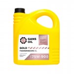 Трансмиссионное масло GANS OIL GOLD Transmission 75W90, 4л