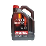 Моторное масло MOTUL H-TECH 100 Plus 5W30, 4л