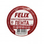 Изолента красная FELIX ПВХ, 19мм х 10м