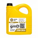 Моторное масло GANS OIL gmD 5W30 A3/B4 SN/CF, 4л