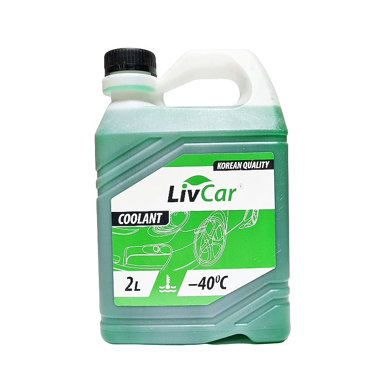 Антифриз LIVCAR Coolant  -40°C Зеленый, 2л