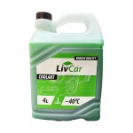 Антифриз LIVCAR Coolant  -40°C Зеленый, 4л