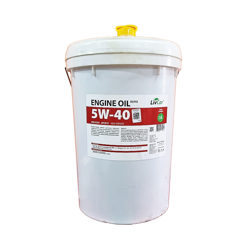 Моторное масло Livcar Euro A3/B4 SP/CF 5W40, 1л на розлив