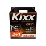 Моторное масло KIXX GX7 акция 4+1 SP-RC  GF-6A  5w-30, 5л #1
