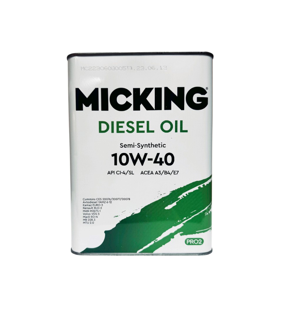 Моторное масло Micking Diesel Oil PRO2 CI-4/SL E7 10W-40, 4л