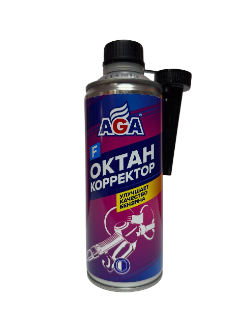 Октан-корректор AGA810F  (бензин на 40-60л), 335 мл
