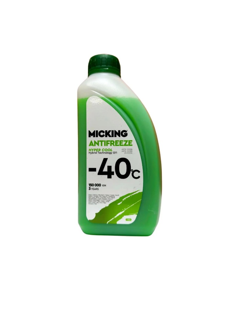 Антифриз MICKING Hyper Cool Hybrid G11 -40°C Зеленый, 1кг
