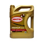 Моторное масло SINTEC Premium 9000 A3/B4 SN/CF 5W-40, 4л