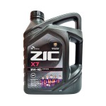 Моторное масло ZIC X7 5W40, 4л