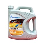Моторное масло Gazpromneft Premium N 5W40, 4л